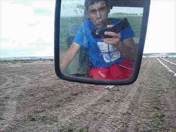 Manuel Angel, agricultor colaborador con Bellota Agrisolutions